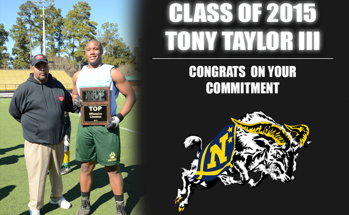 TYGAL EXPOSURE MEMBER: Tony Taylor, III Commits to Navy