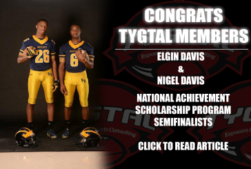 TYGTAL MEMBERS: Elgin and Nigel Davis earn academic recognition