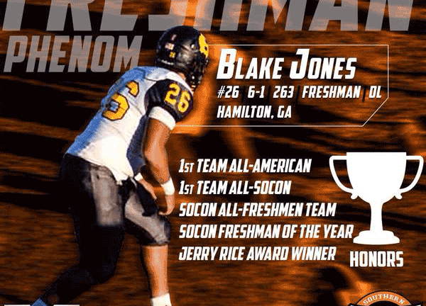 Congrats Blake Jones on his commitment to Mercer Football