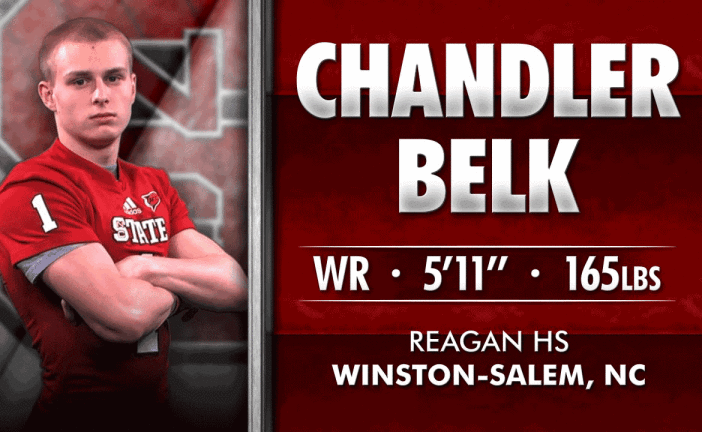 Chandler Belk Commitment to NC State Football